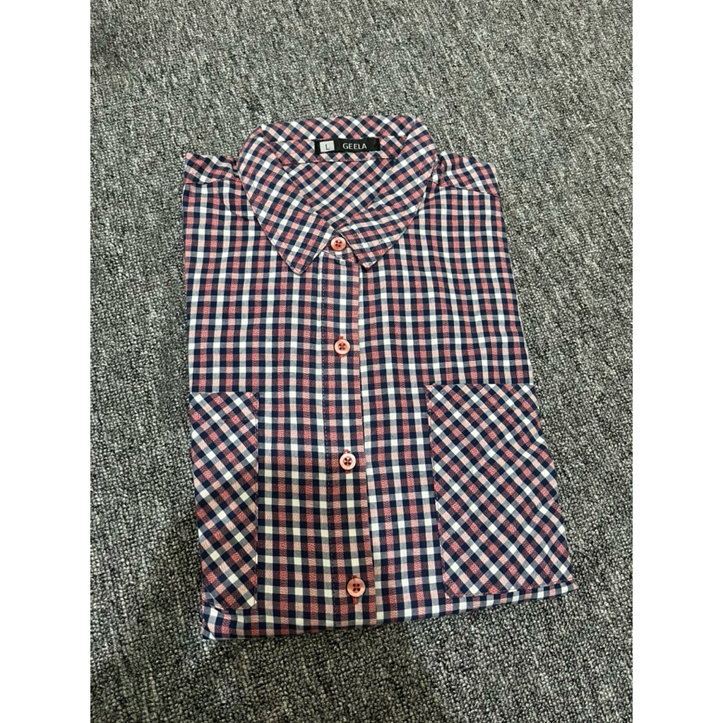 preloved kemeja kotak-kotak by GEELA