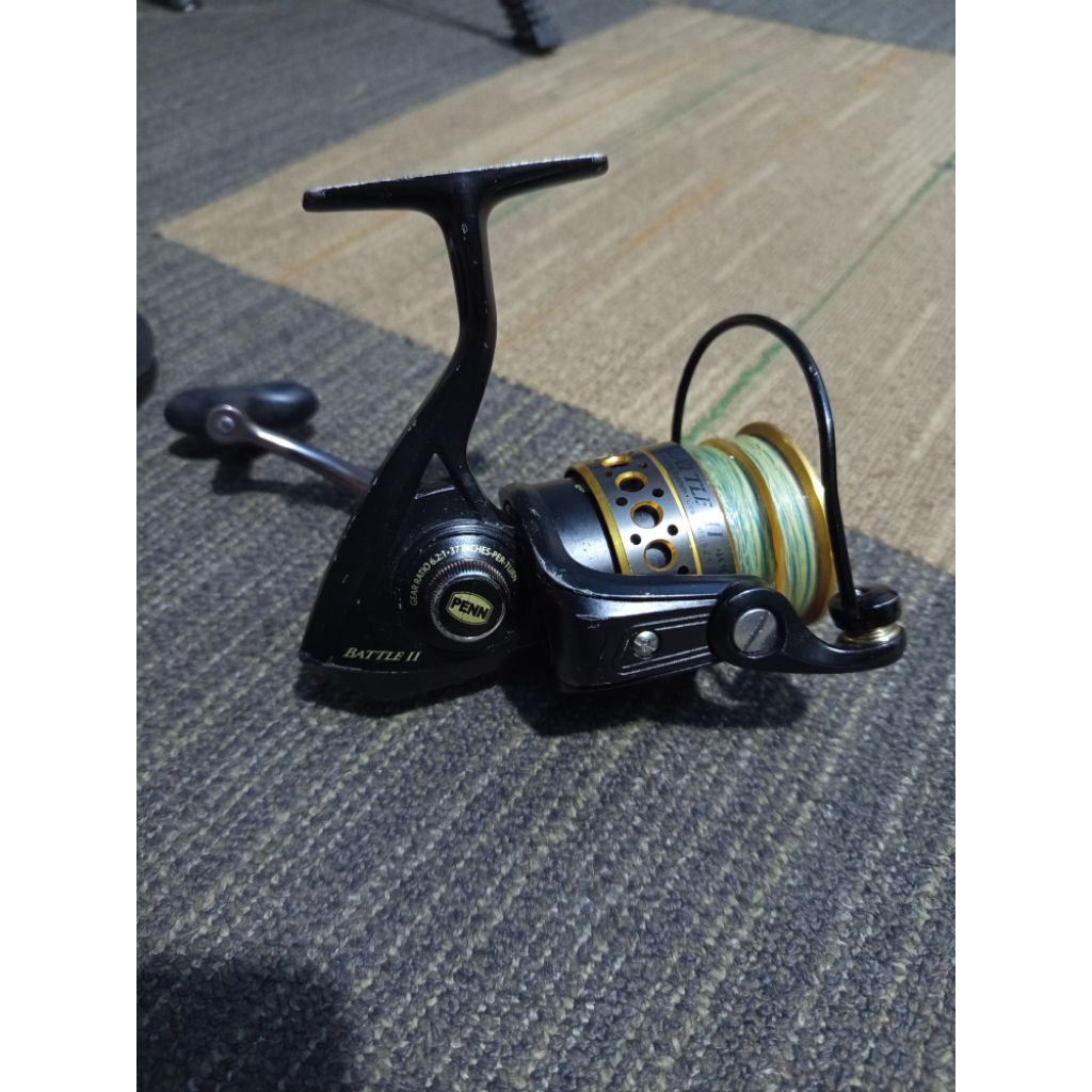 reel spinning PENN battle II 4000