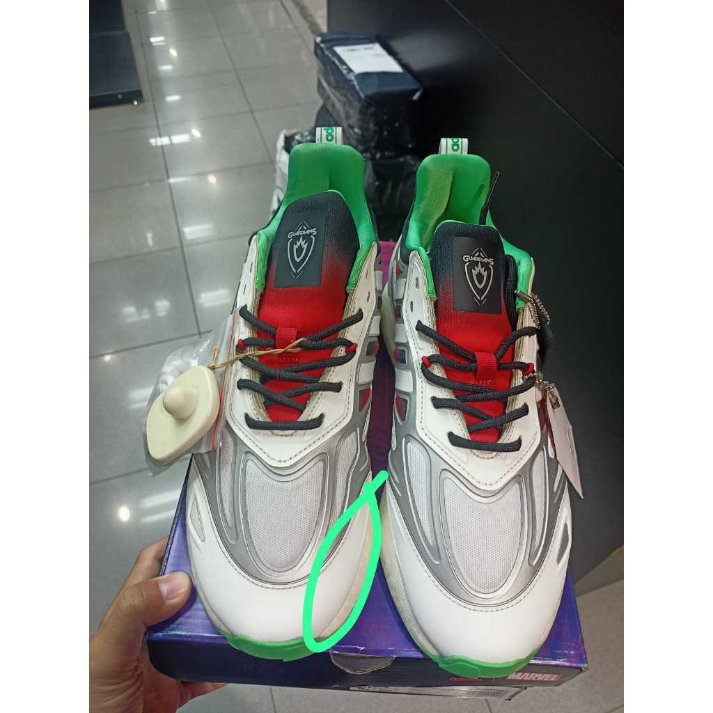 BARANG BARU EX DISPLAY SEPATU TRANING Marvel x adidas ZX 2K BOOST 2.0 'Gamora' GX1205