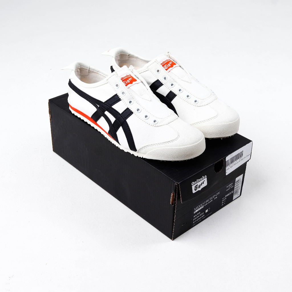 Onitsuka Tiger Mexico 66 Slip On Cream Black