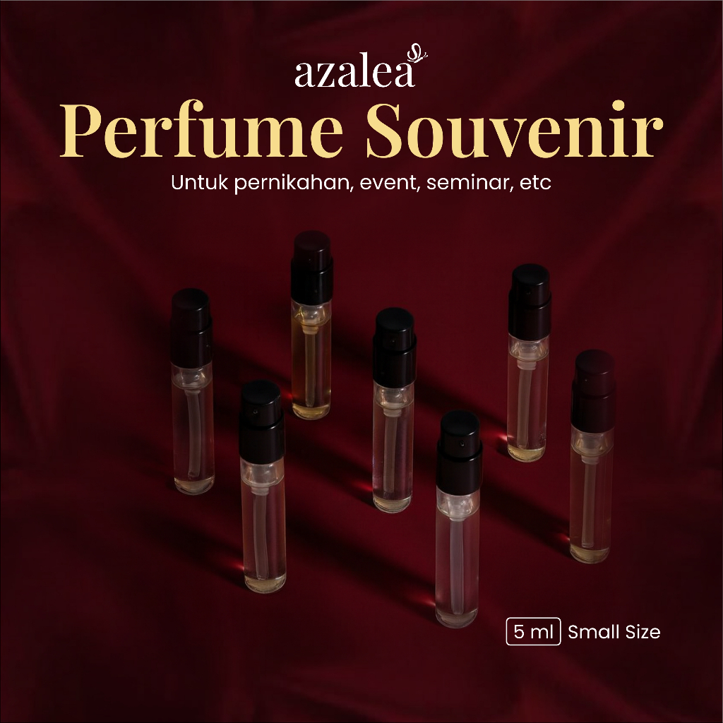 Souvenir Parfum 5 ml Untuk Pernikahan, Event Seminar, Etc