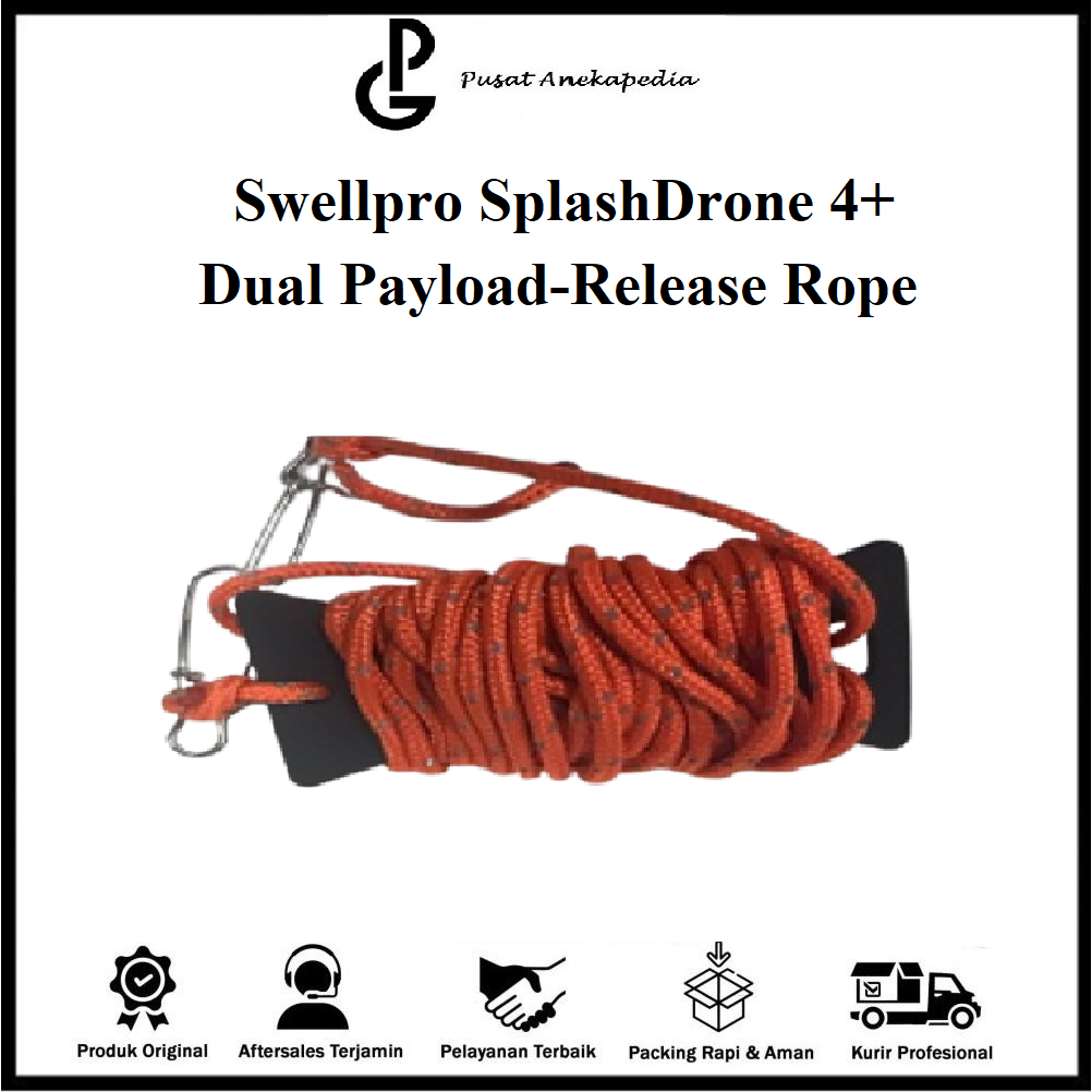 Swellpro SplashDrone 4+ Dual Payload-Release Rope - Swellpro SplashDrone 4 Plus Dual Payload-Release