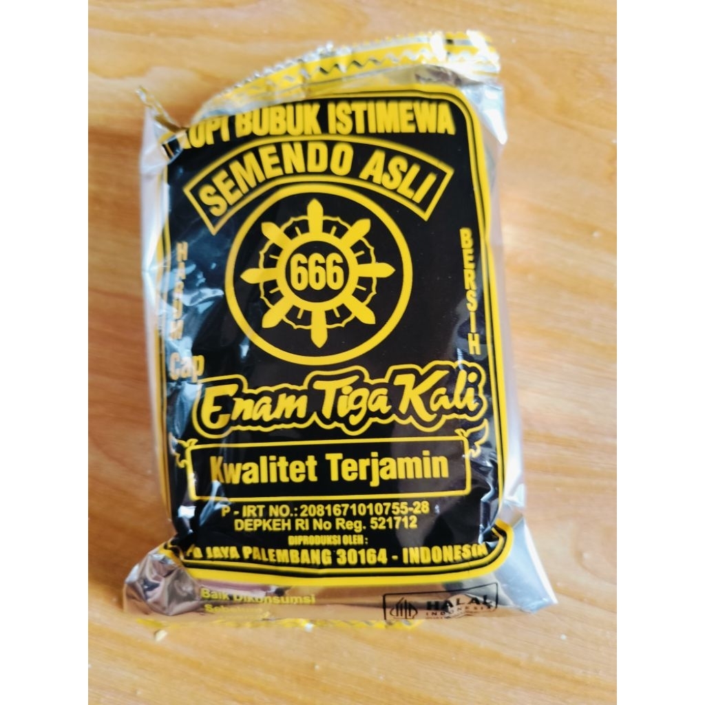 Kopi bubuk (asli Semendo)/kopi 666