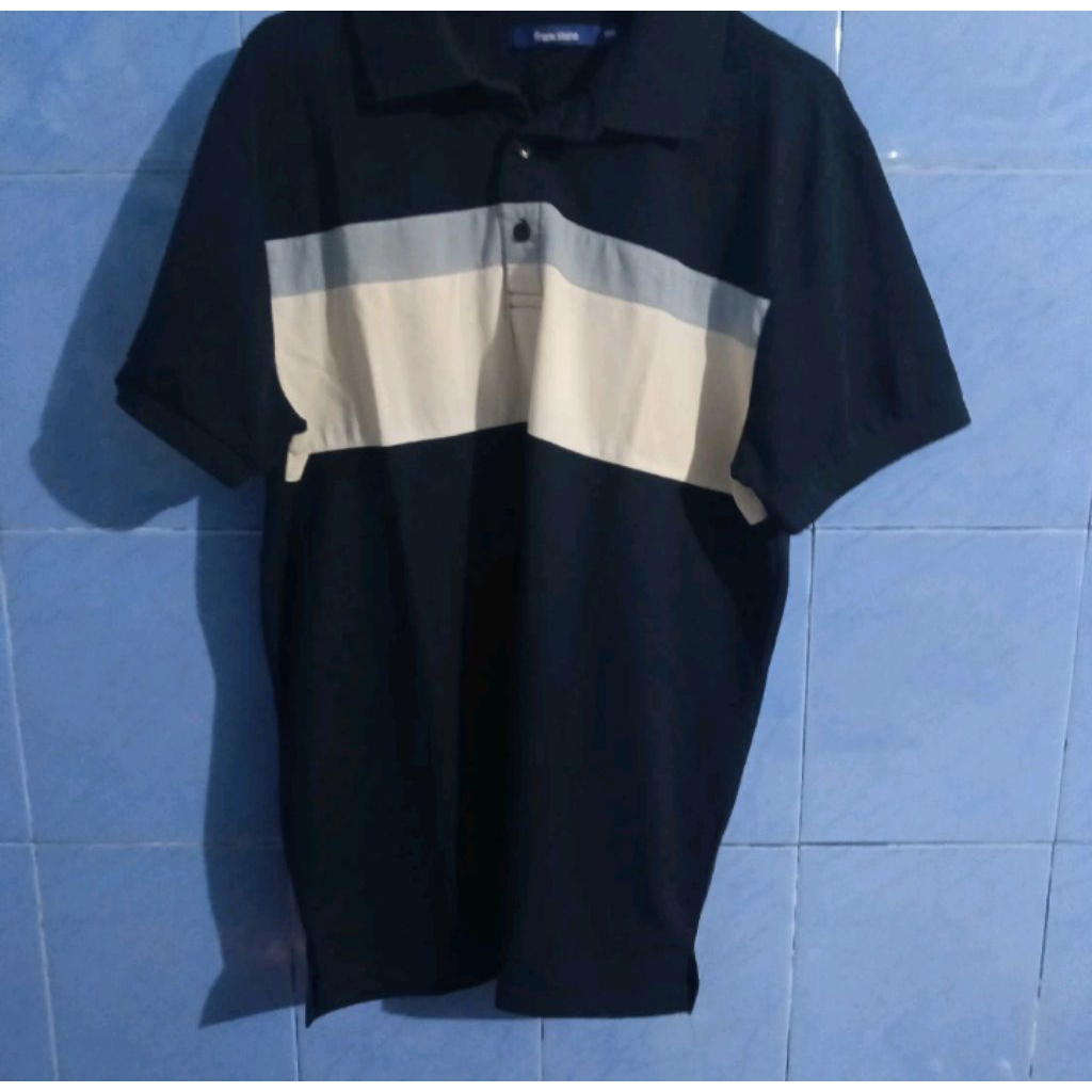 polo lengan pendek Frank stone