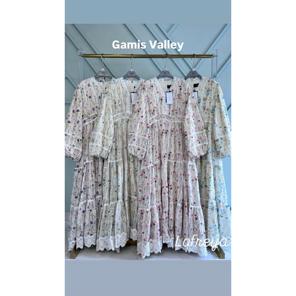 Dress Lafreya VALLEY premium LFY katbol katun All size