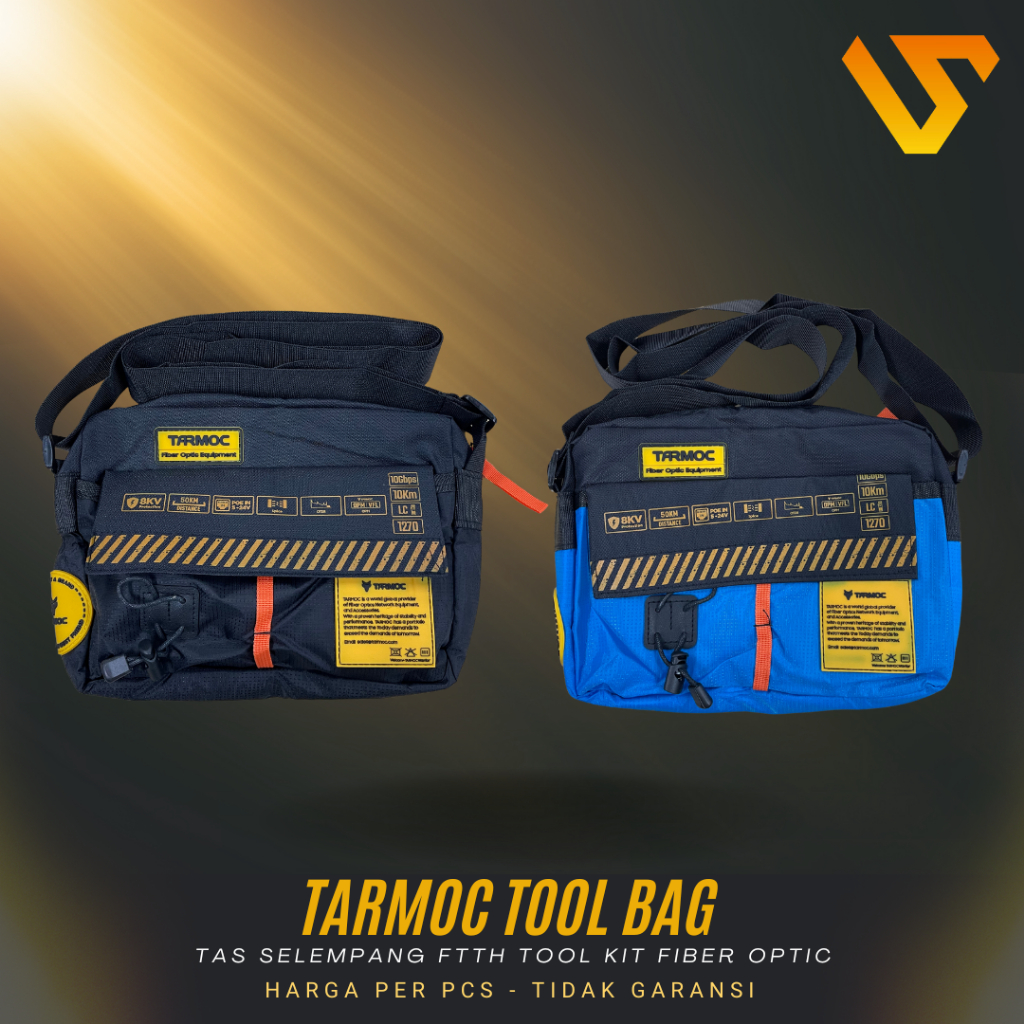 Tarmoc Tool Bag | Tas Selempang FTTH Tool Kit Fiber Optic