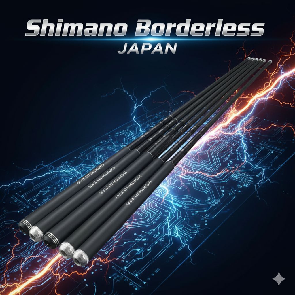 ORIGINAL SHIMANO BORDERLESS JAPAN GLR KAKU KUAT DAN RINGAN