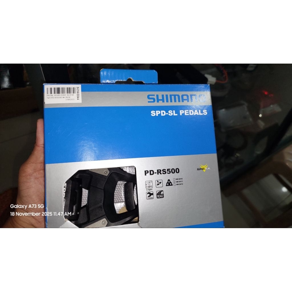Shimano SPD SL Pedal PD-RS500 - Pedal Cleat Road Bike -