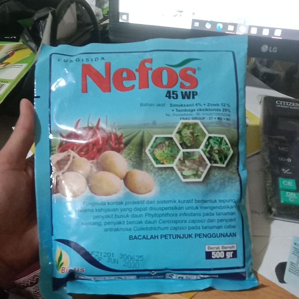 nefos fungisida 45 wp