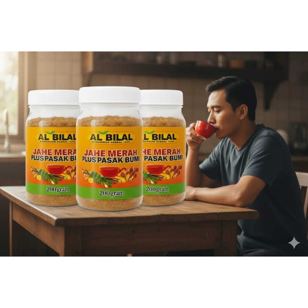 Jahe Merah plus Pasak Bumi Al Bilal