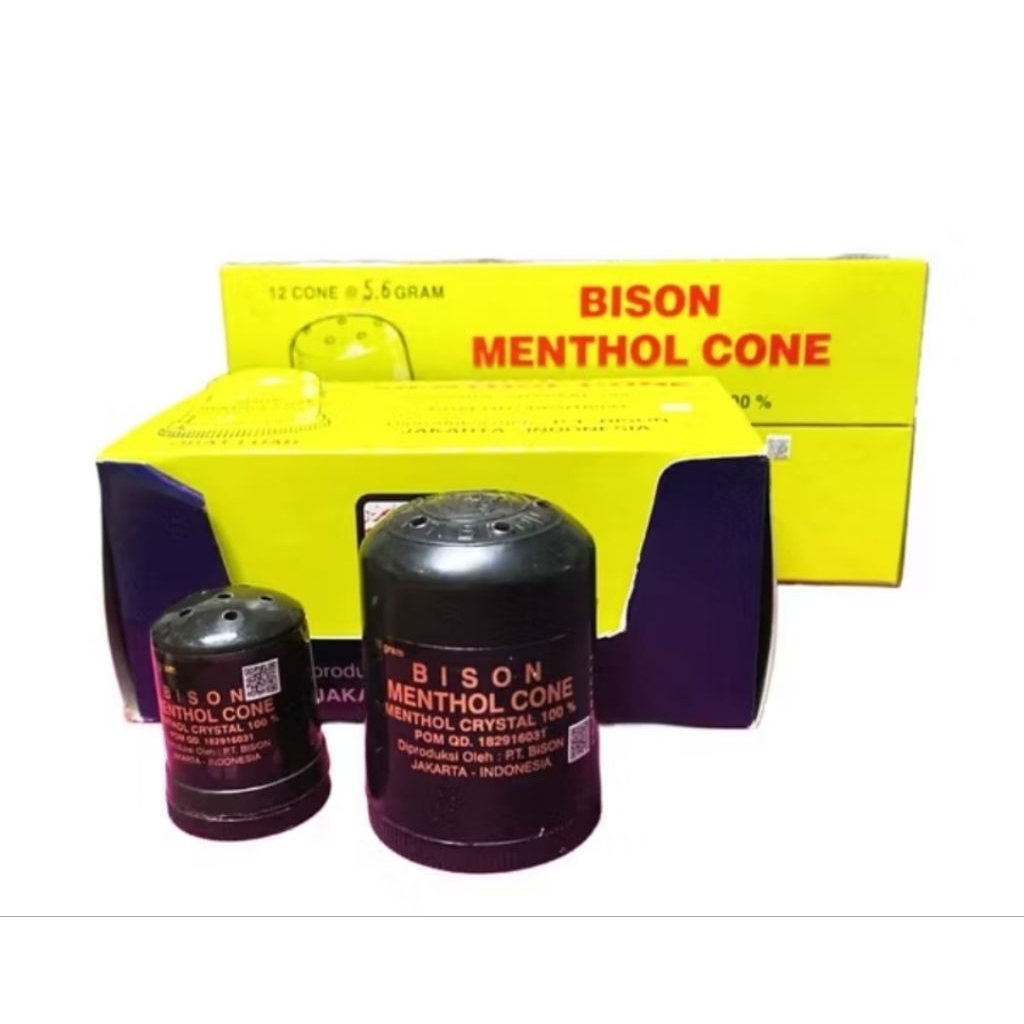 BISON MENTHOL CONE MENTHOL CRYSTAL 100% (1 PCS)