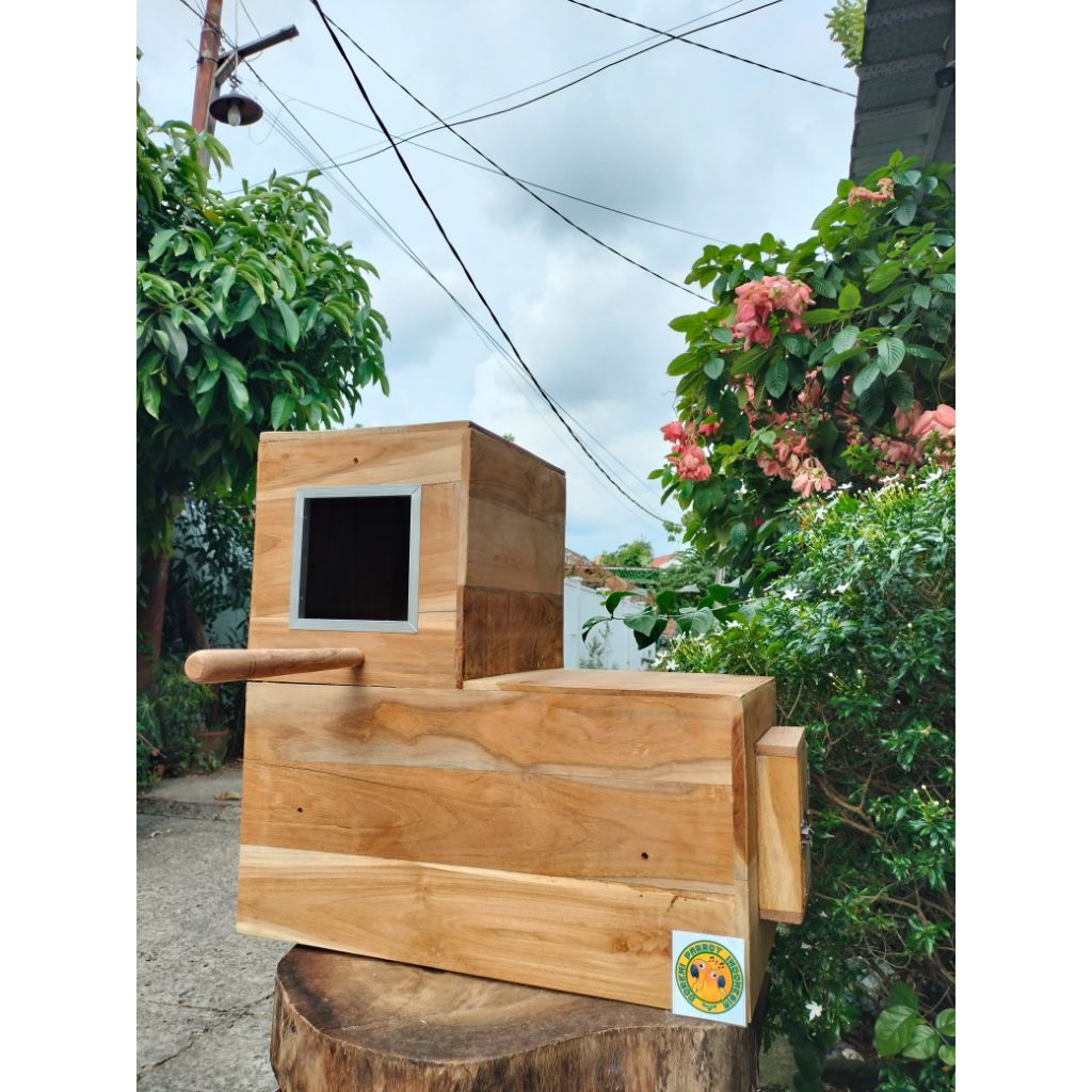 GLODOK GLODOKAN TEMPAT SARANG BERTELUR TERNAK BURUNG SUN CONURE / NURI / BAYAN / MONK / WBC / BHC