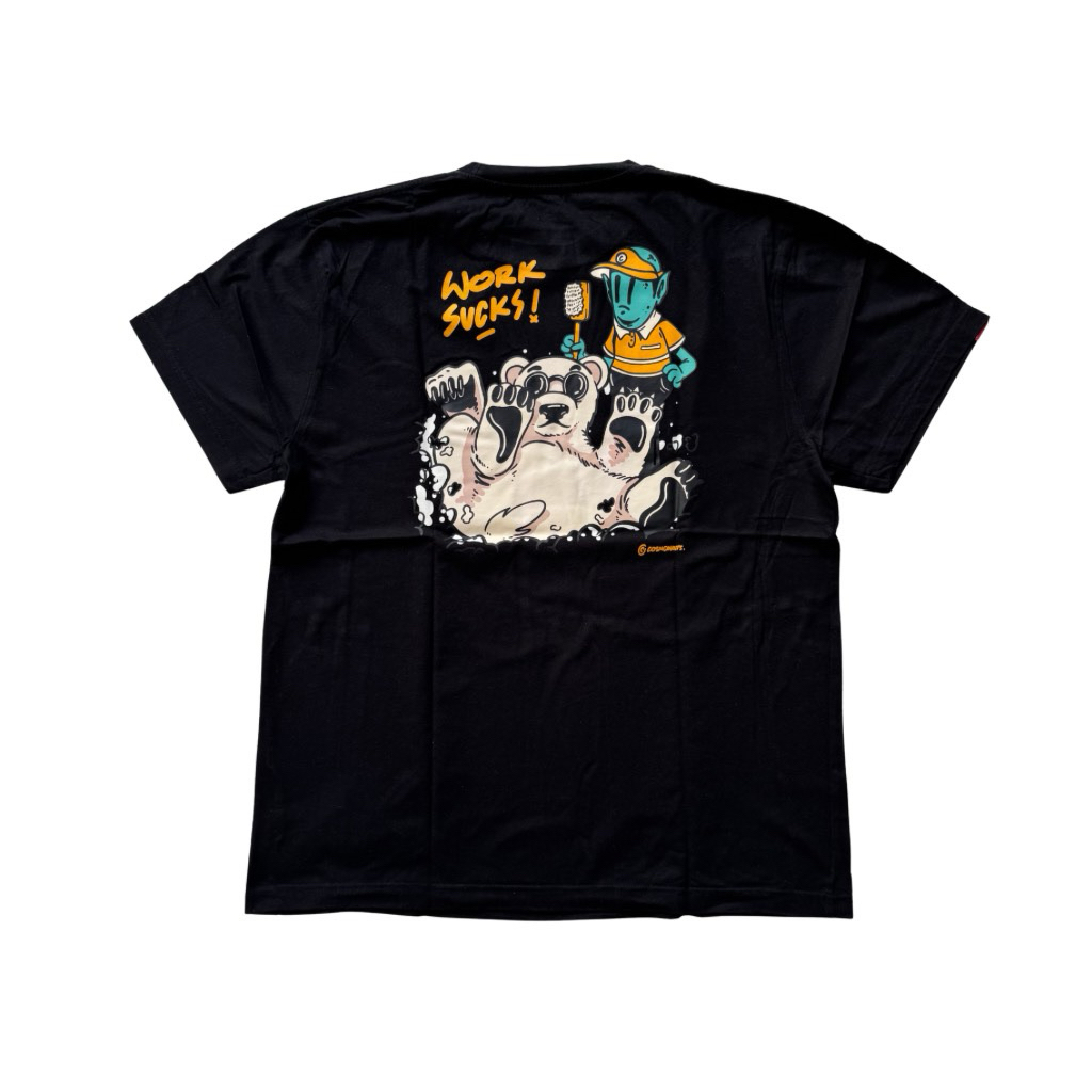 Kaos Tshirt Pria Cosmonauts “Work Sucks”