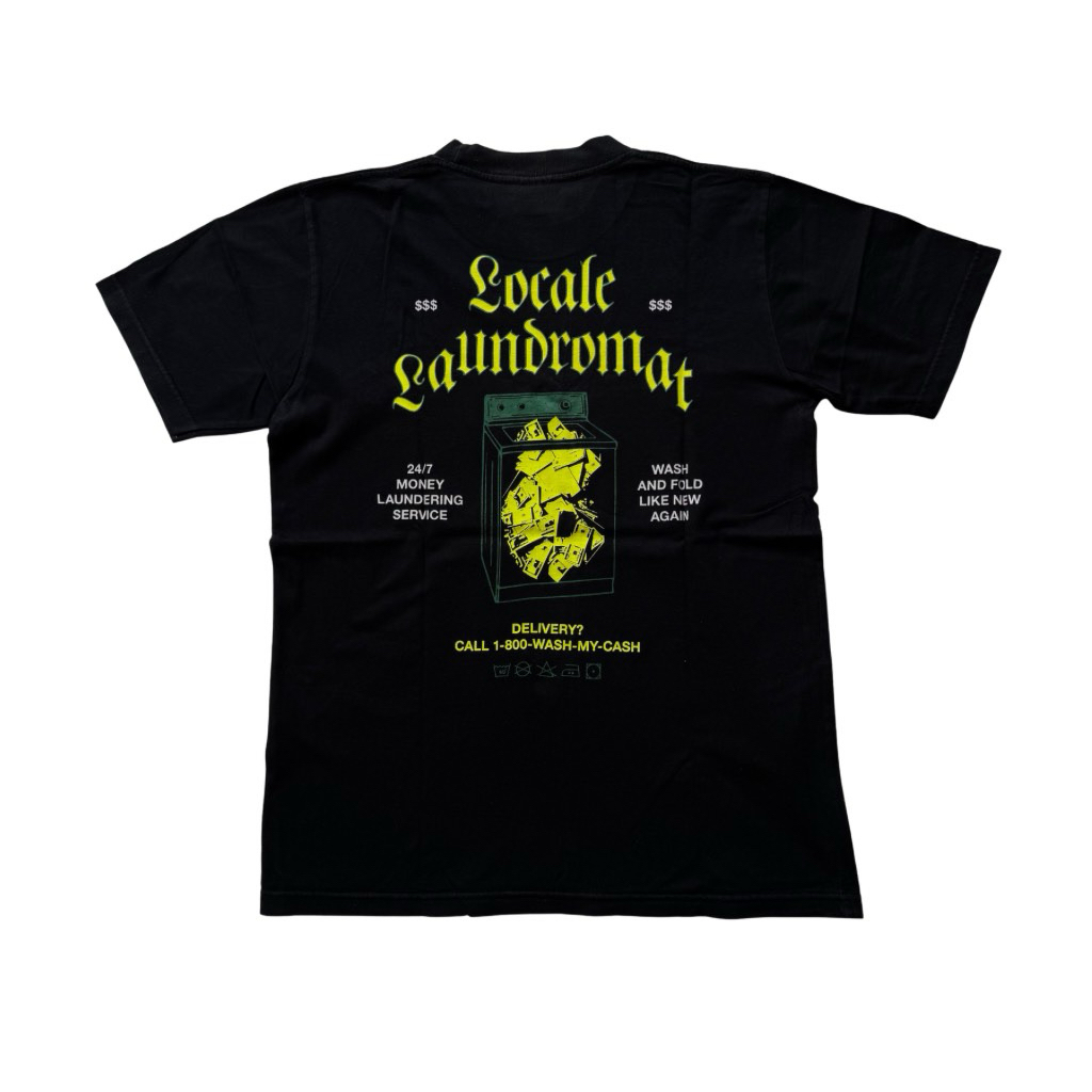 Kaos Tshirt Pria Locale Laundromart