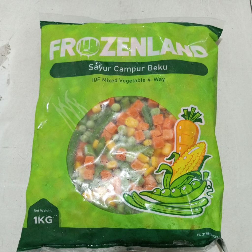 MIXED VEGETABLE KK 1KG/sayuran/frozen