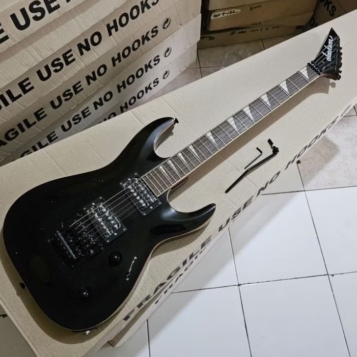 Gitar jackson dinky black new