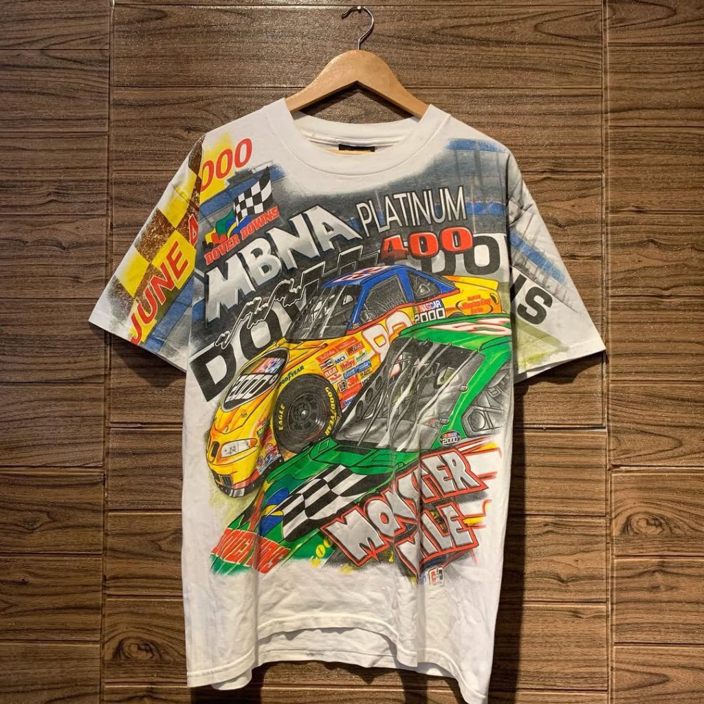 Vintage Nascar Dover Downs tshirt Chase