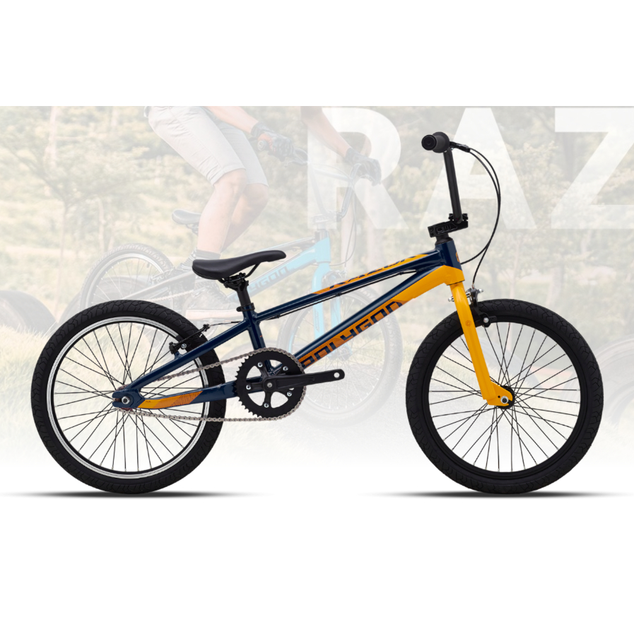 POLYGON BMX RAZOR 20X8 PRO BLUE