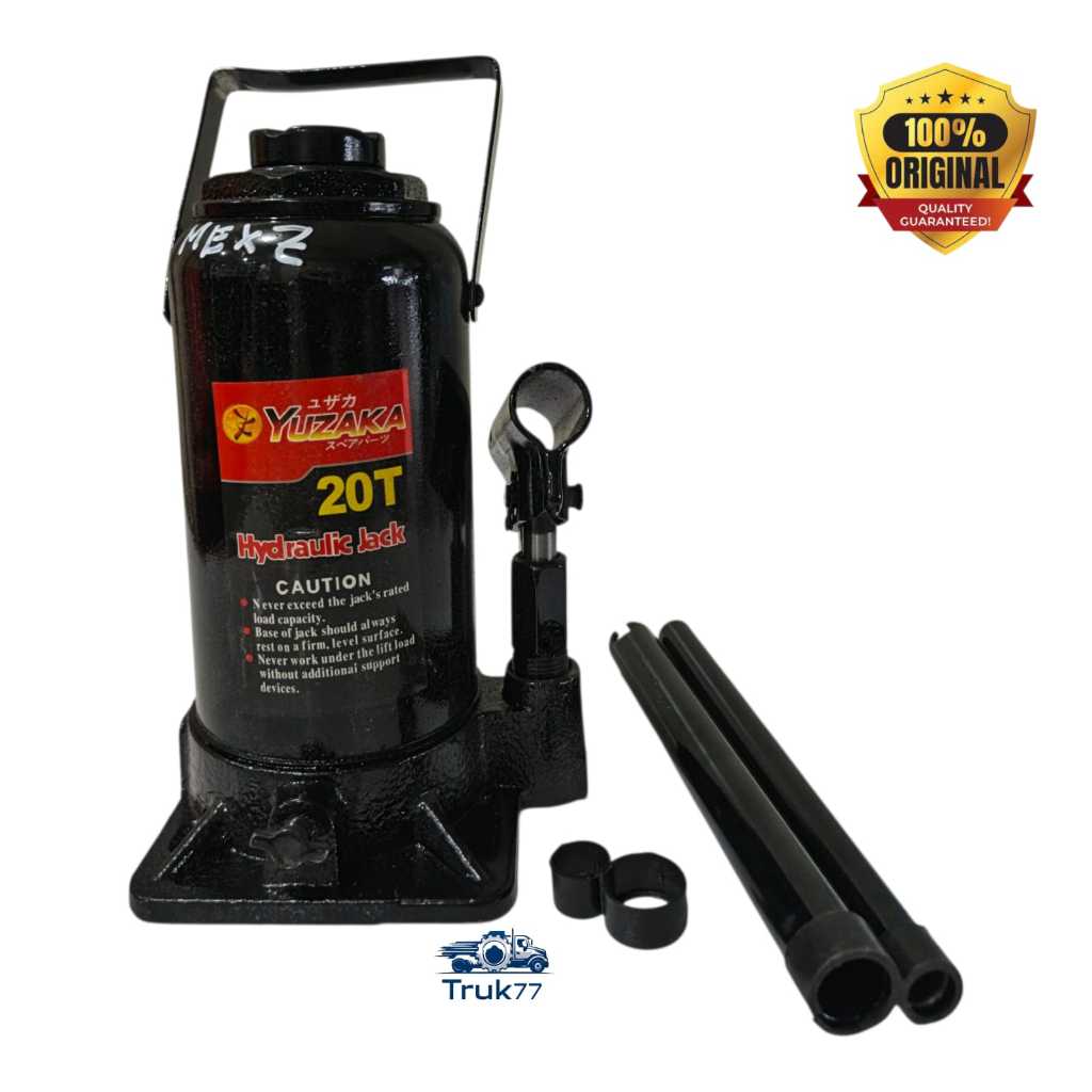 Dongkrak Botol Hidrolik Yuzaka 20 Ton – Hydraulic Jack 20T Heavy Duty