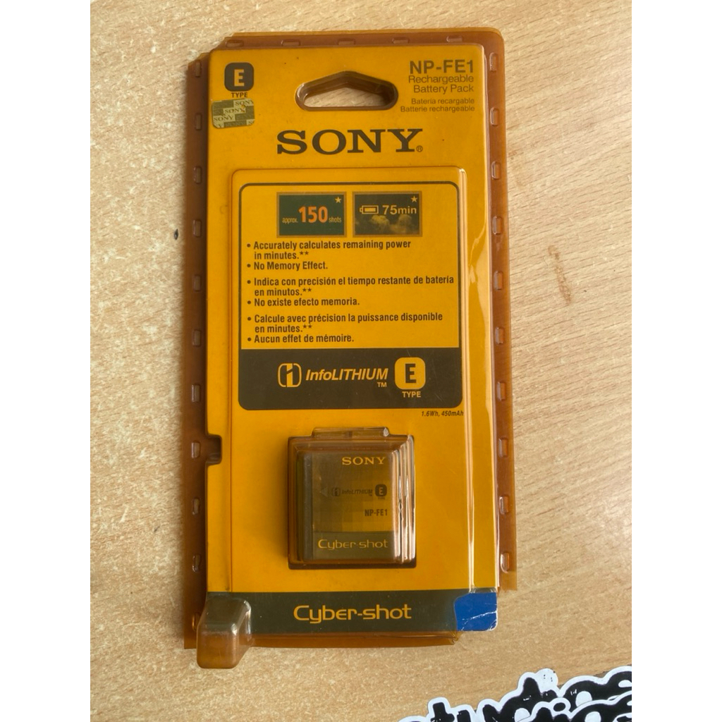 Baterai Sony NP-FE1 New old stock