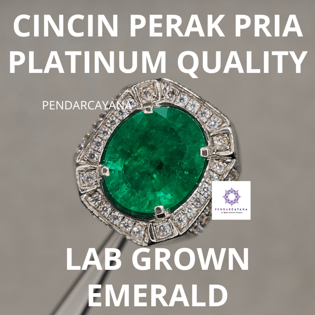 CPP11 - CINCIN PERAK PRIA PLATINUM QUALITY LAB GROWN EMERALD