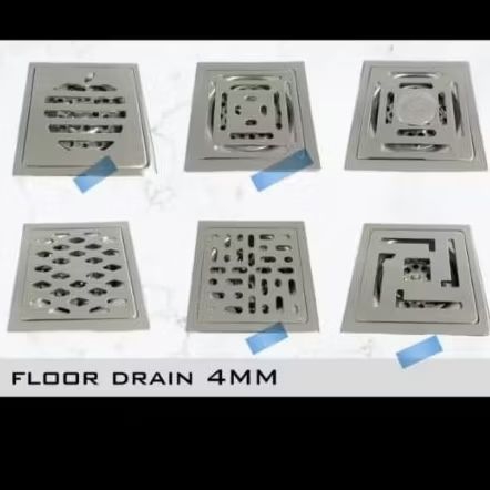 Saringan Got / Floor Drain Sanitary Stainless Steel 4MM HF