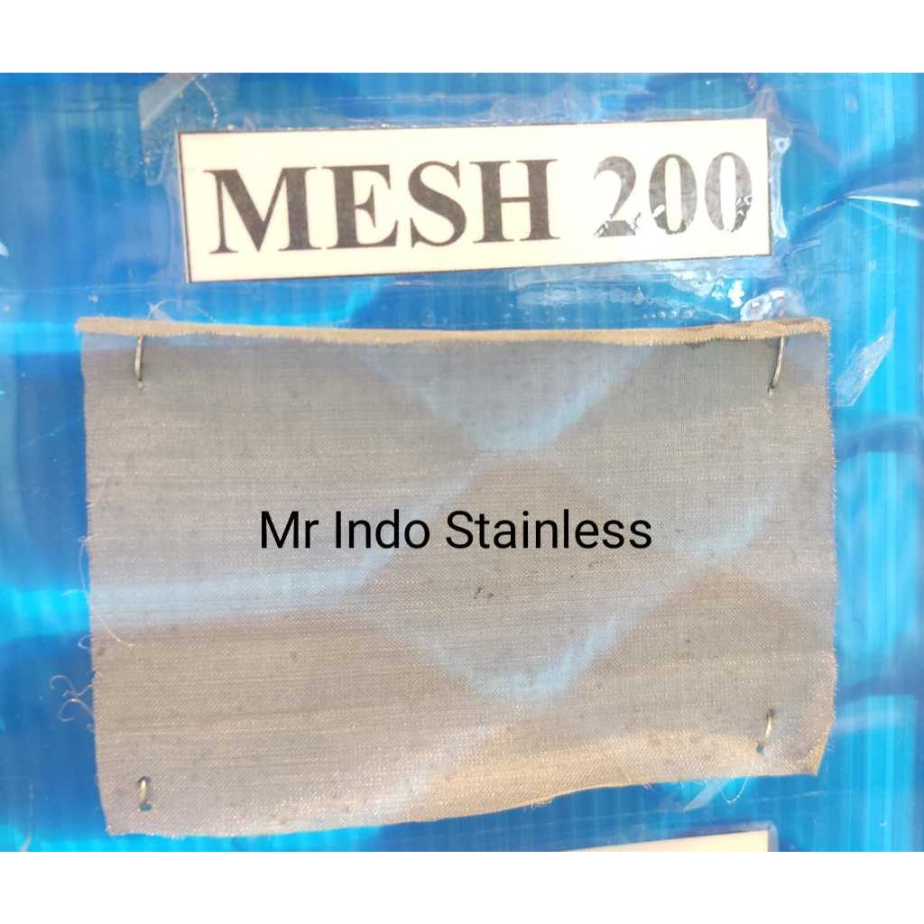 Kawat Mesh 200 Stainless SS316 / Wiremesh Kawat nyamuk / Kawat ayakan ss316 Meteran