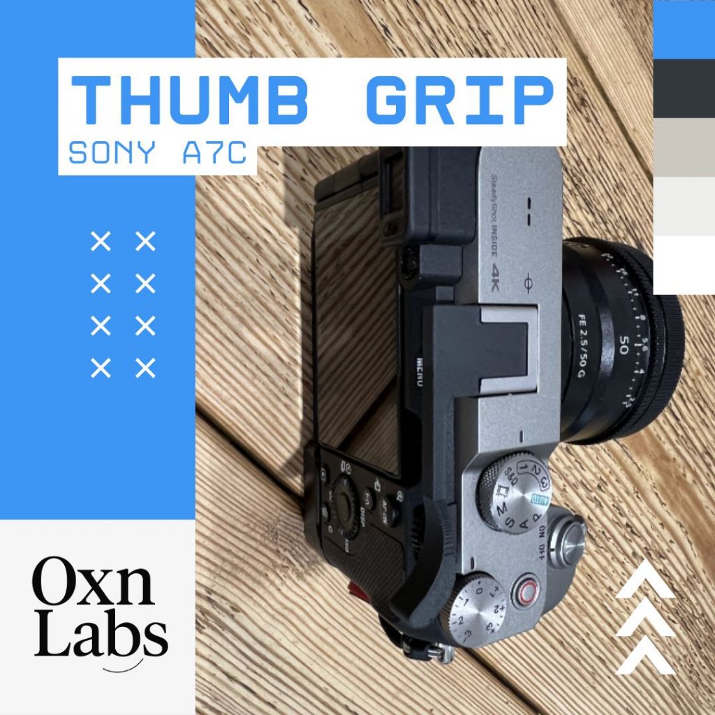 Thumb Grip Sony a7C | Aksesoris Grip Jempol, Grip Tambahan Ergonomis & Stabil