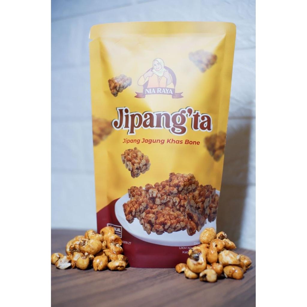 pop corn jagung (cemilan jipang jagung) jipang'ta