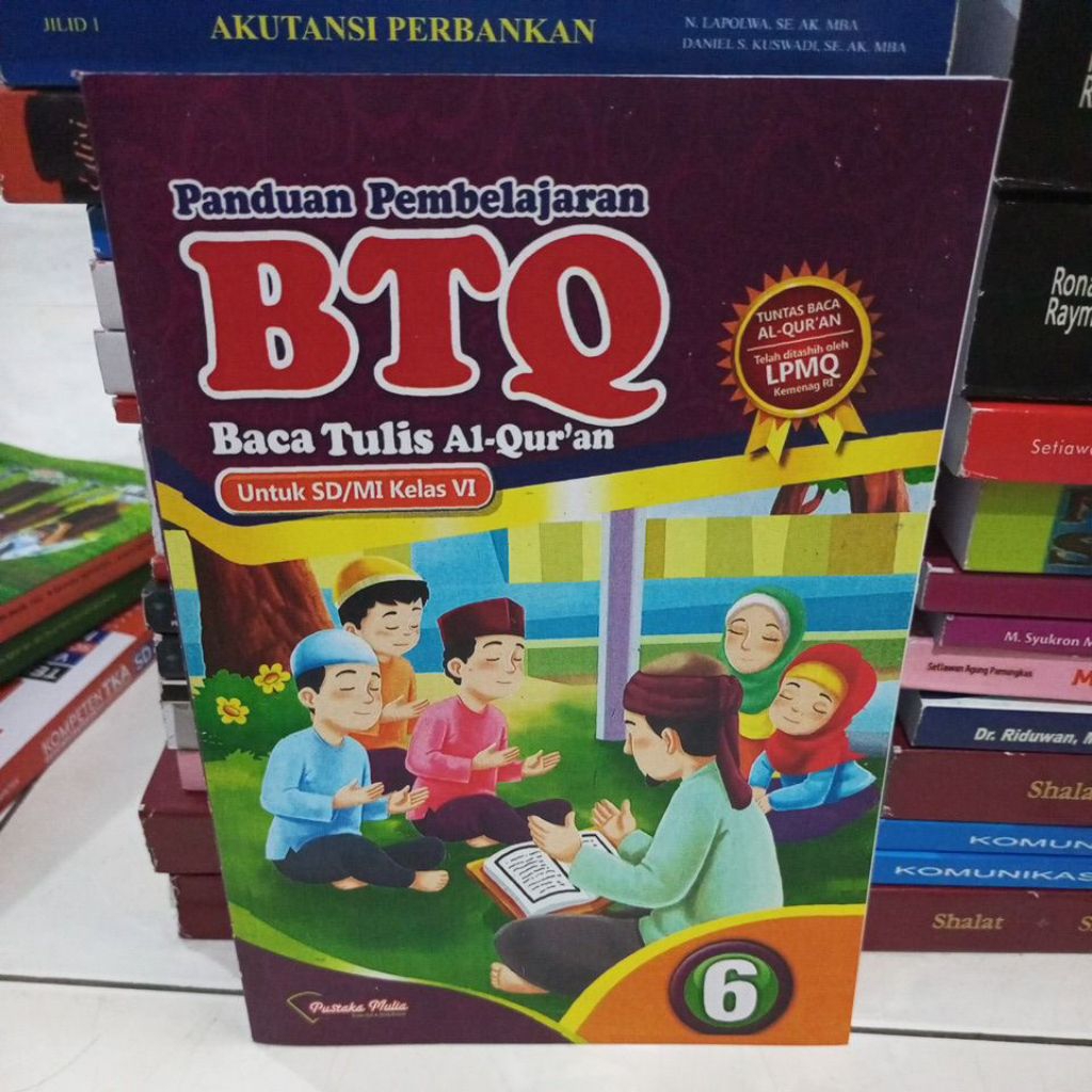 BTQ untuk SD/MI kelas 6