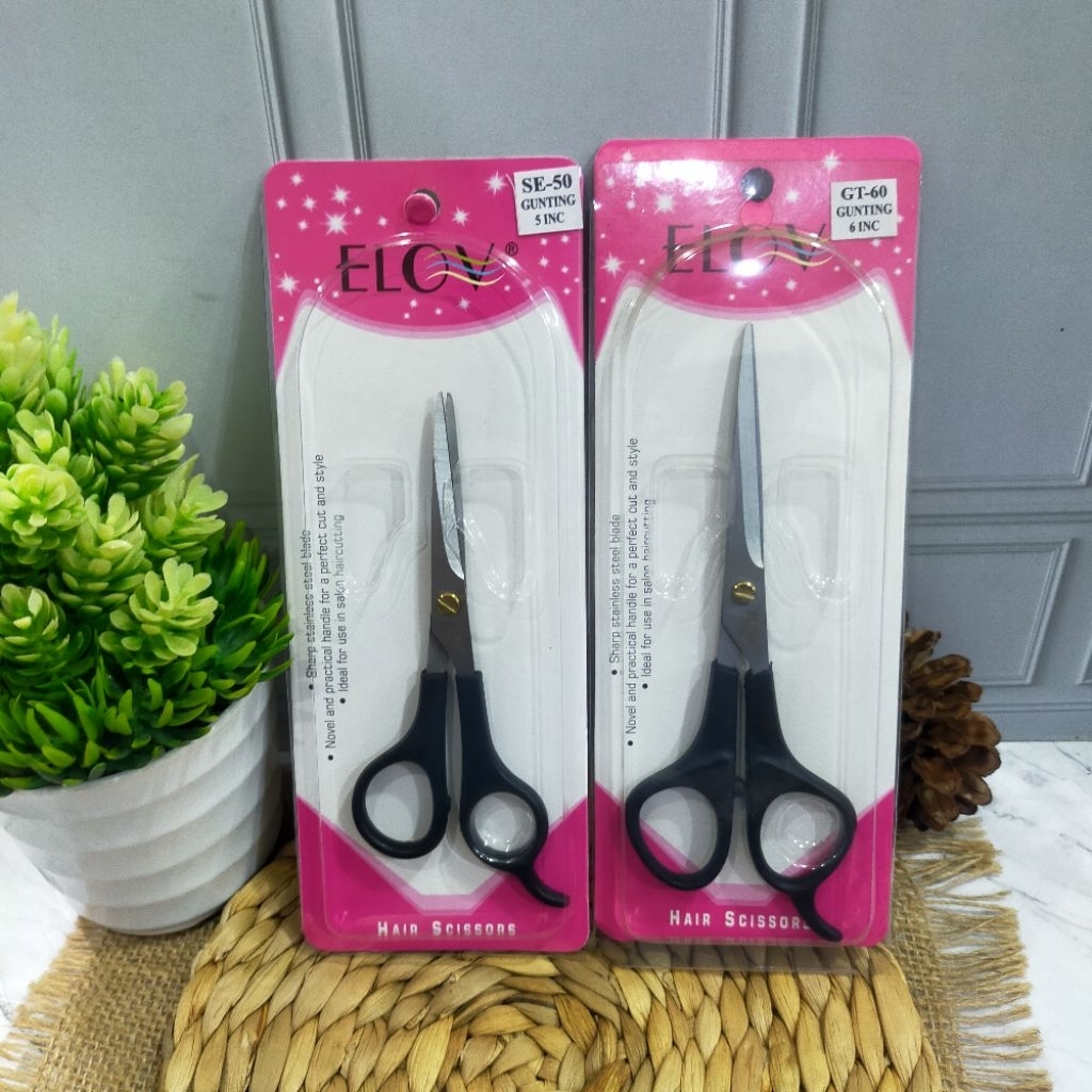 gunting ELOV / gunting barbershop/salon gunting serbaguna