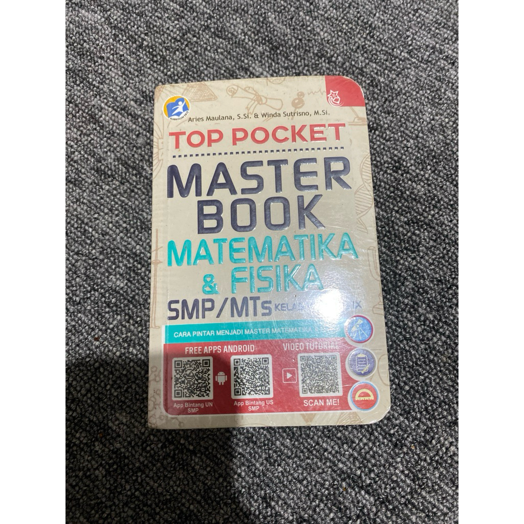Top pocket master book matematika & fisika smp