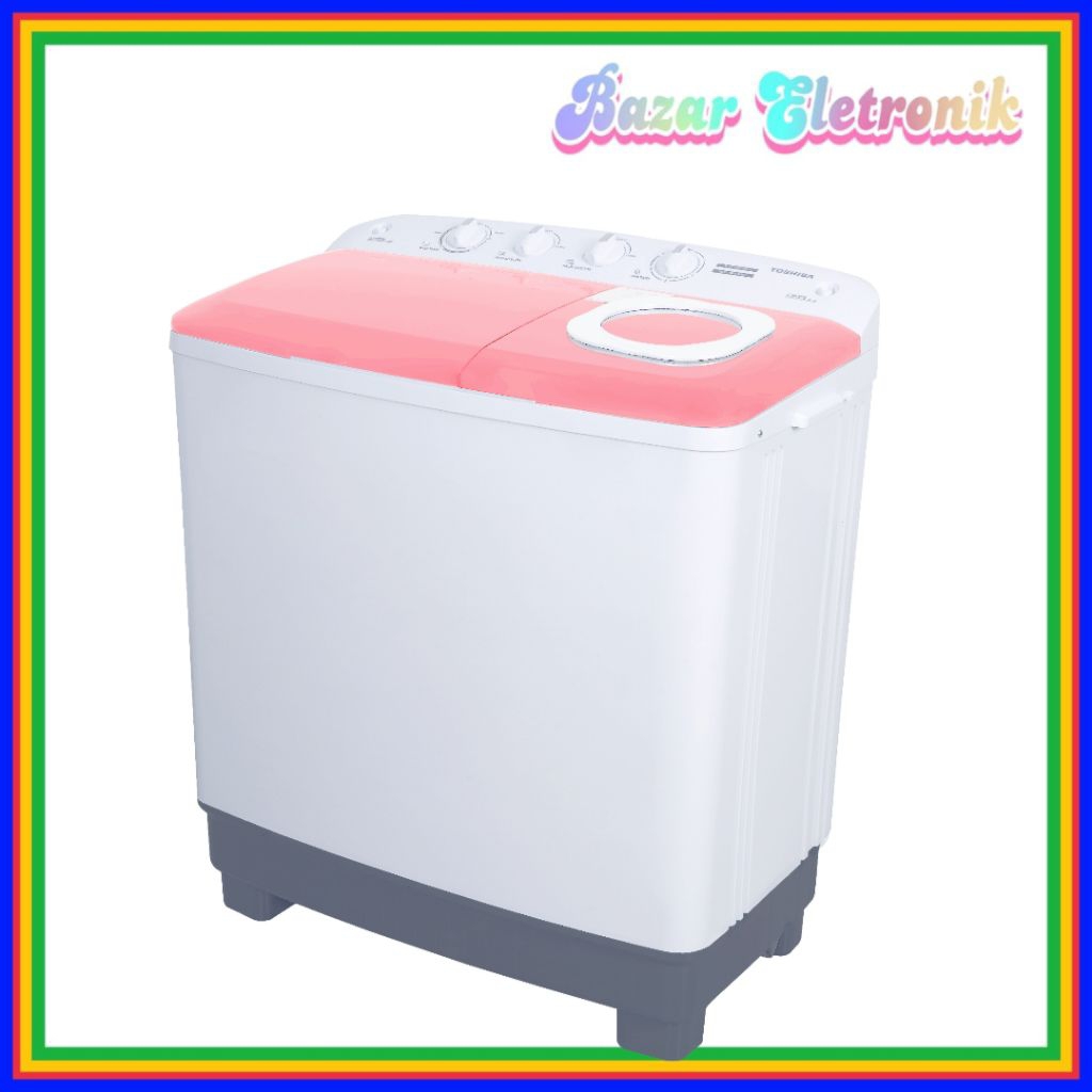 MESIN CUCI TOSHIBA VH-M100MN / MESIN CUCI TOSHIBA 2 TABUNG 9KG VH 100 MN / TOSHIBA 2 TABUNG