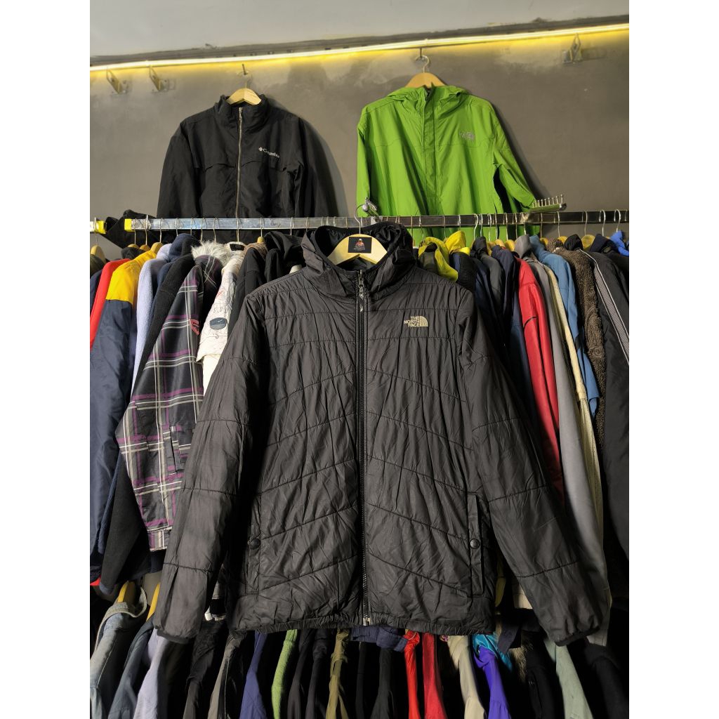 tnf reversibel down jacket