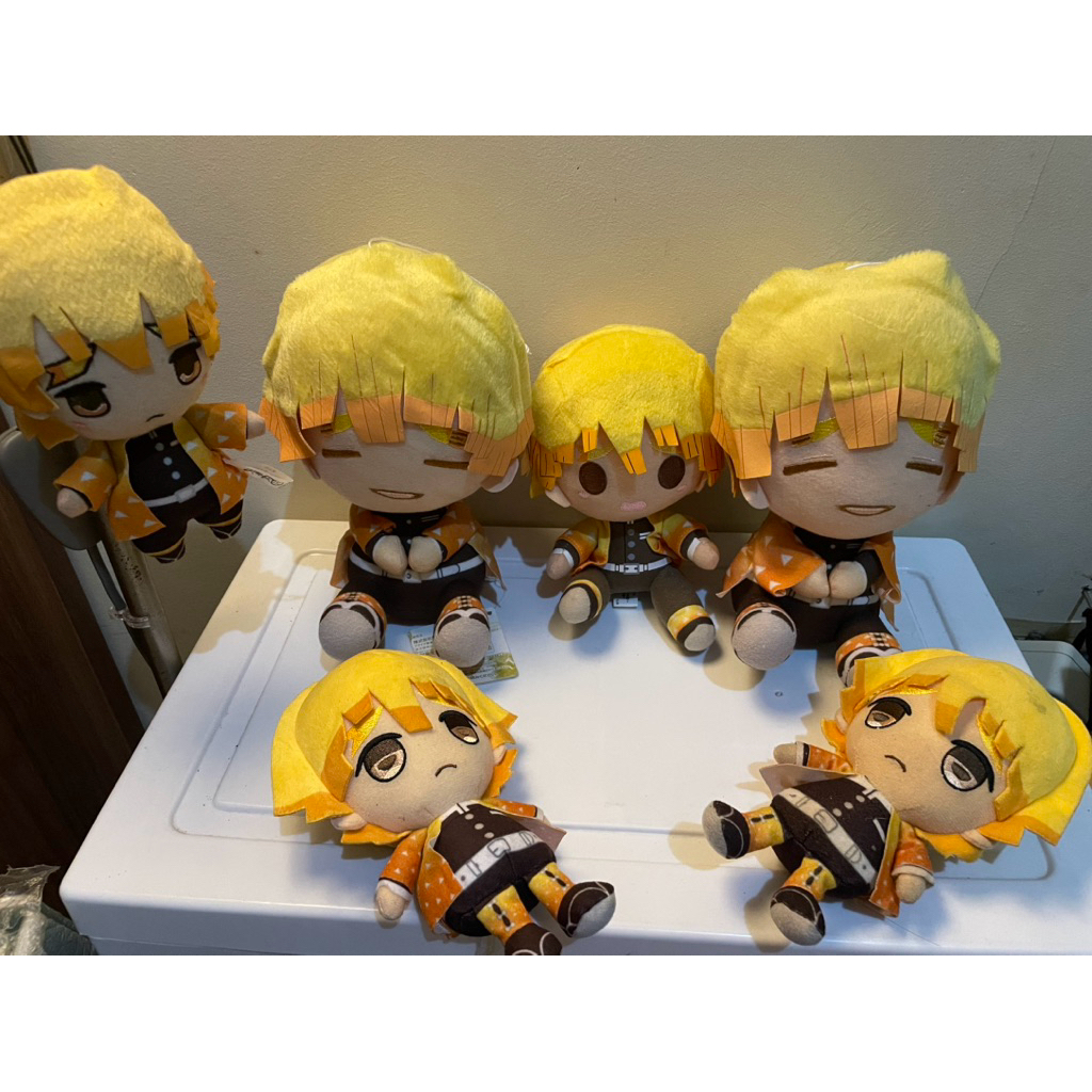 ready boneka zenitsu agatsuma demon slayer kimetsu no yaiba