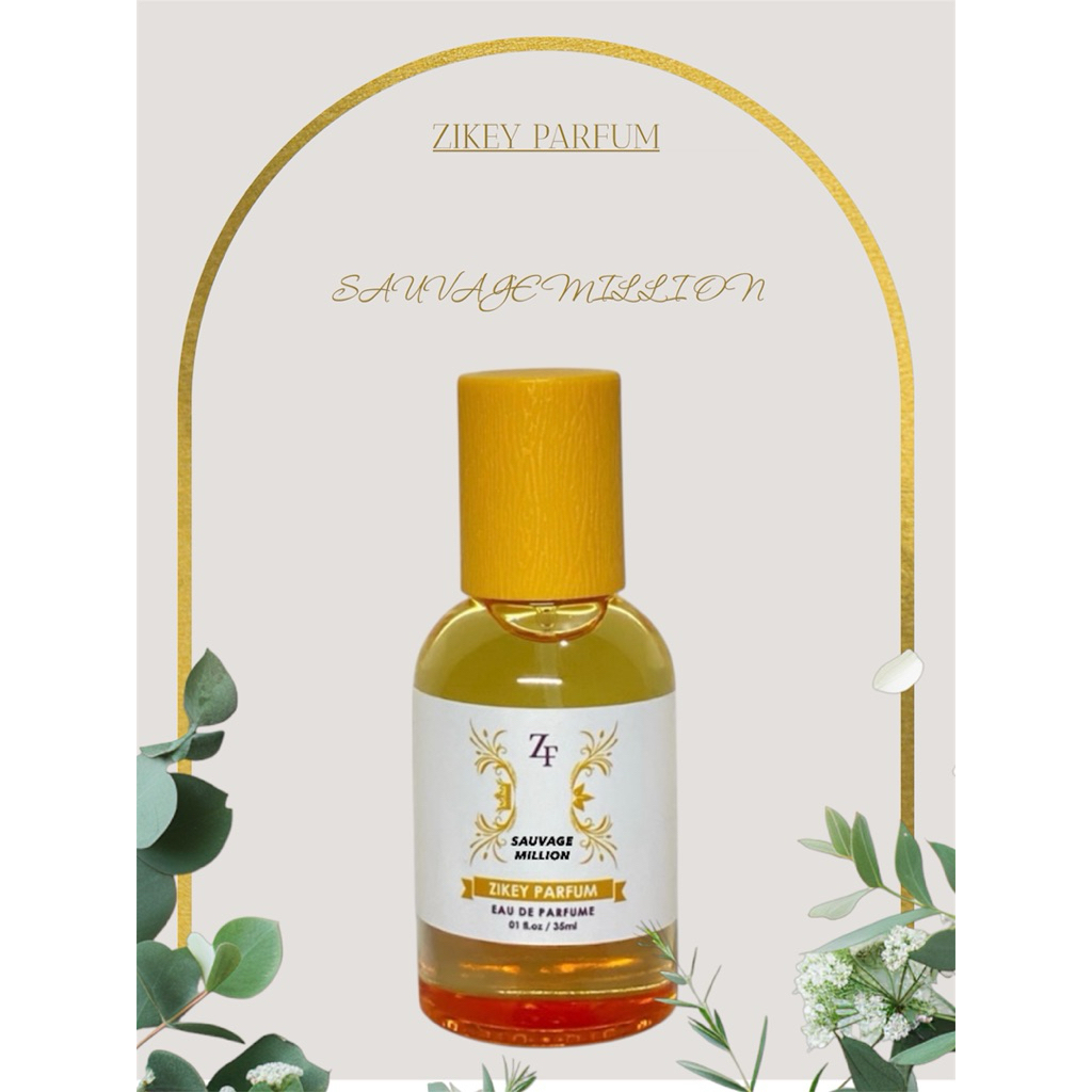 parfum zikey “SAUVAGE MILLION”EAU DE PARFUM Pria 35ML