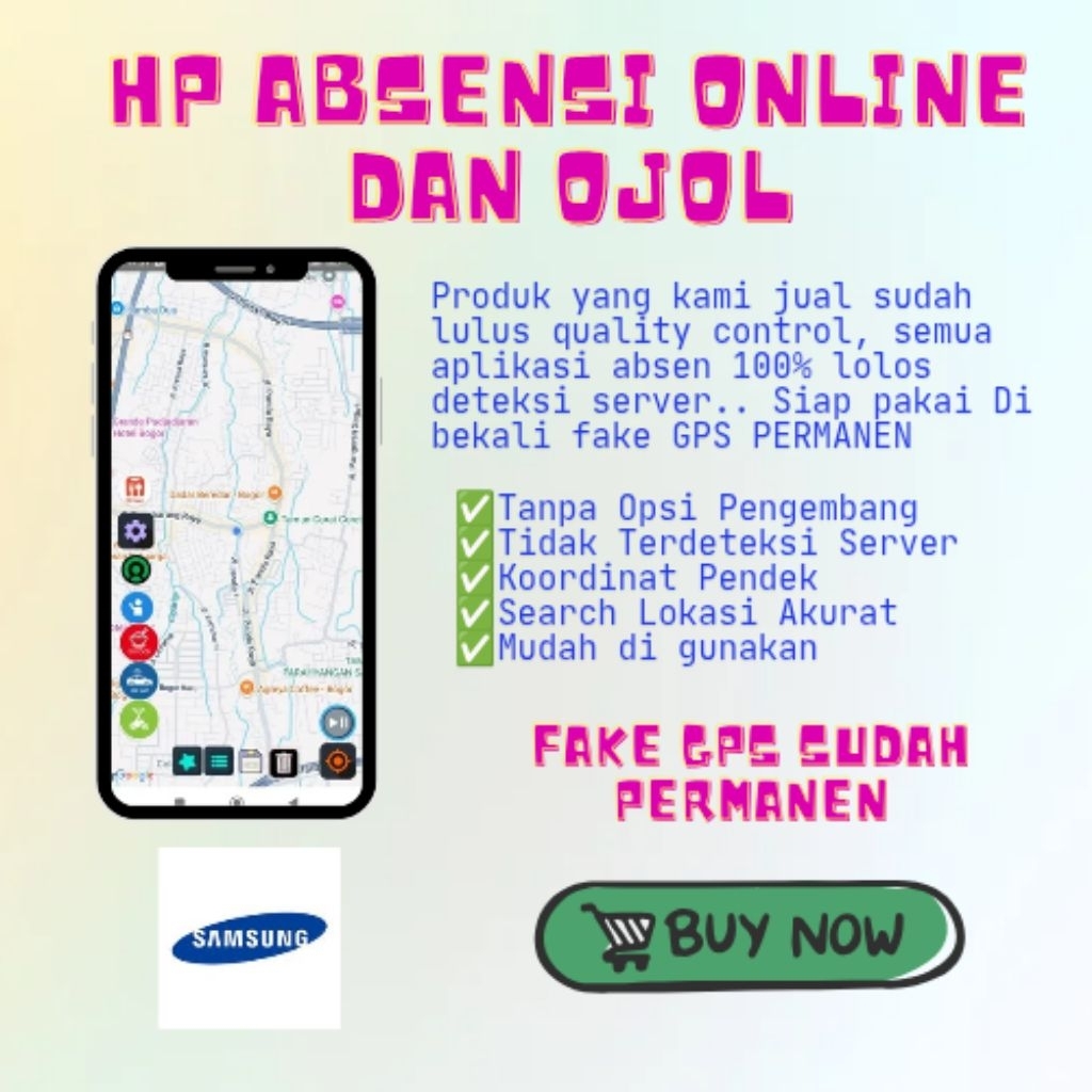 Hp Absen Samsung A07 baru