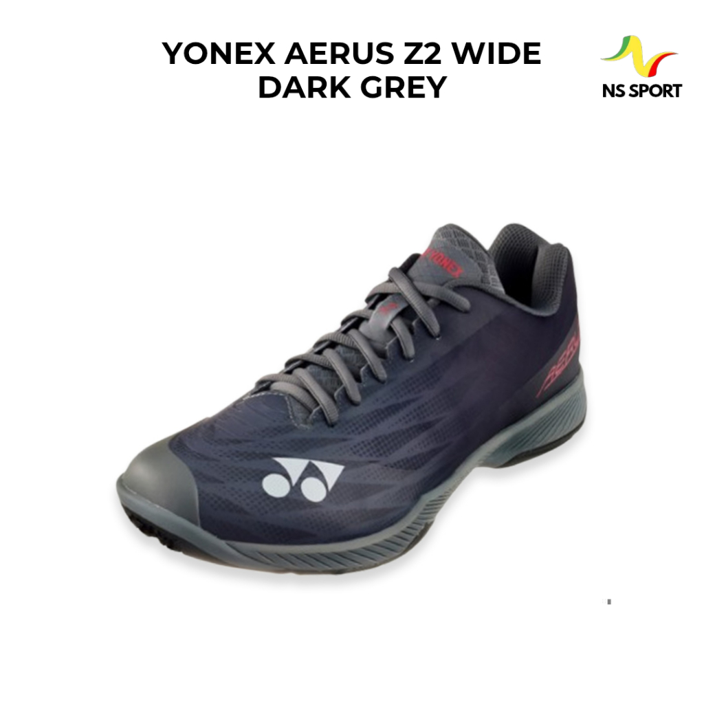 Sepatu Badminton Yonex Aerus Z2 Wide Dark Grey
