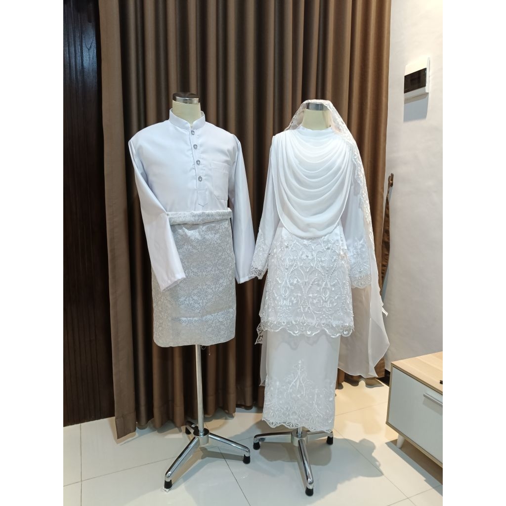 BAJU AKAD MELAYU/BAJU MELAYU/BAJU KURUNG/AKAD KURUNG melayu/gaun pengantin melayu