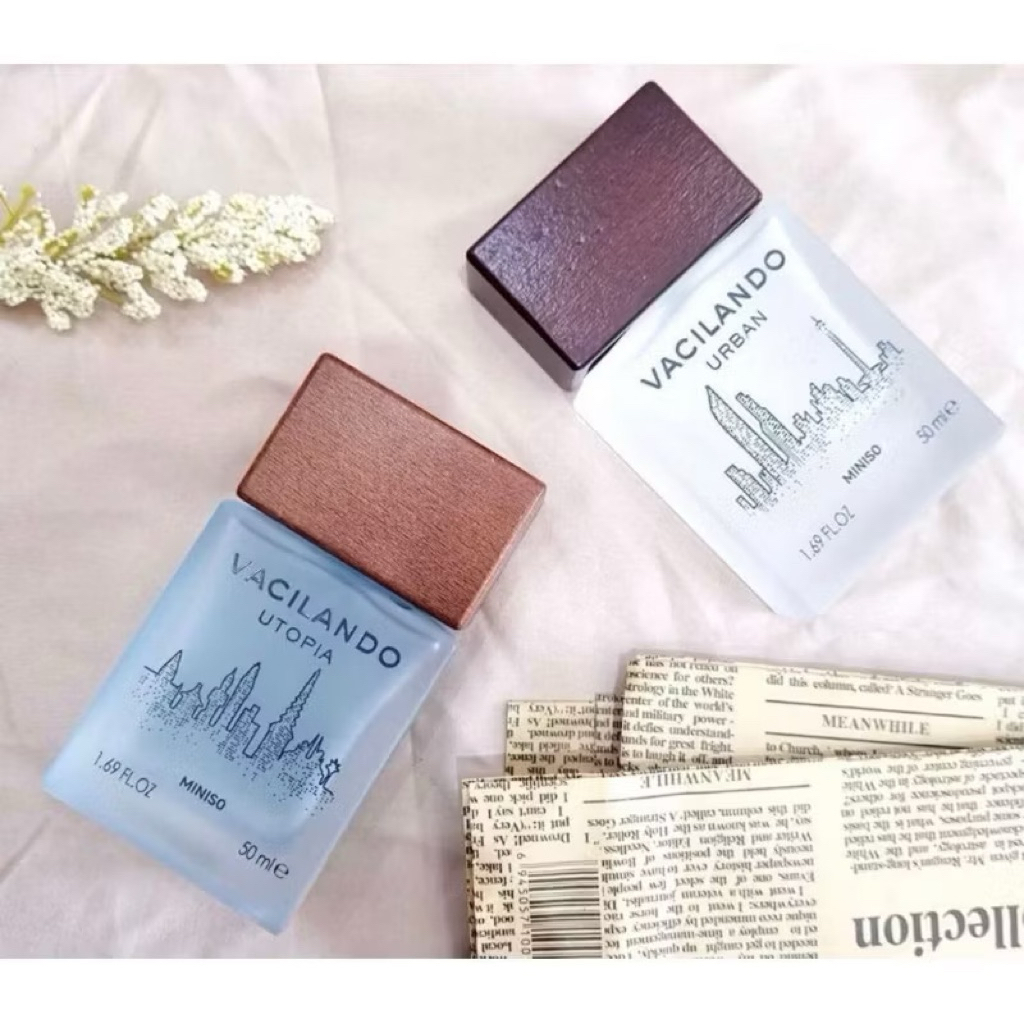 Parfum Pria Miniso Vacilando Extrait De Parfum Urban Parfum Utopia Parfum Miniso Pria