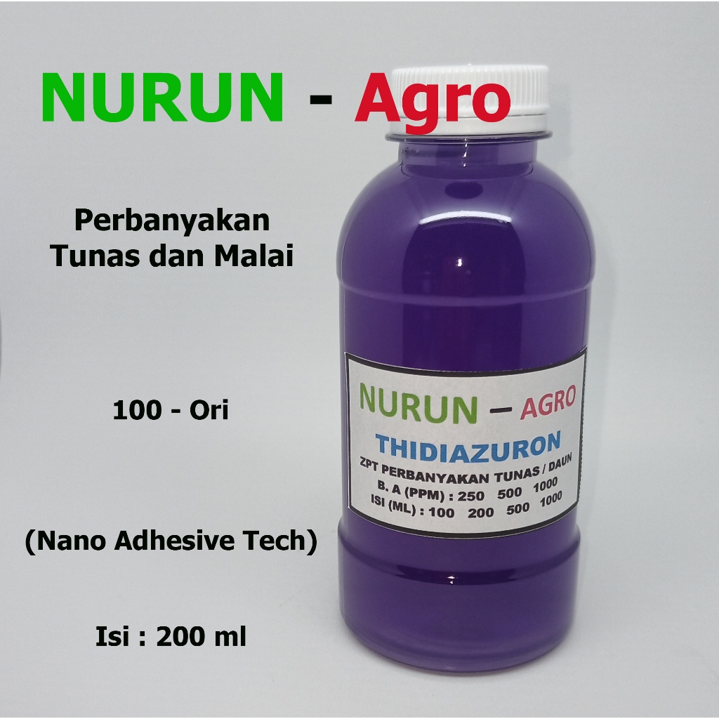 Hormon Thidiazuron TDZ Murni perbanyak tunas dan malai 200ml