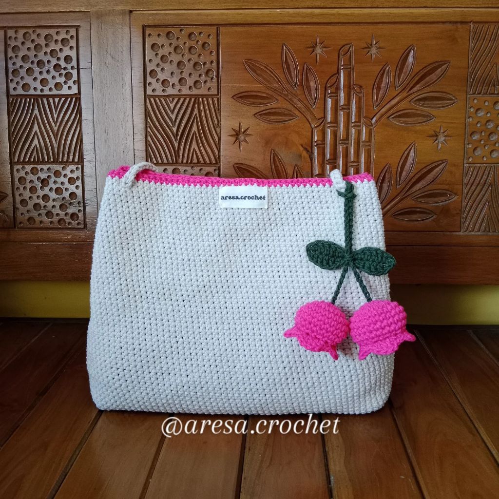 Tas Rajut Lily Tas Rajut Handmade Tas Rajut Wanita