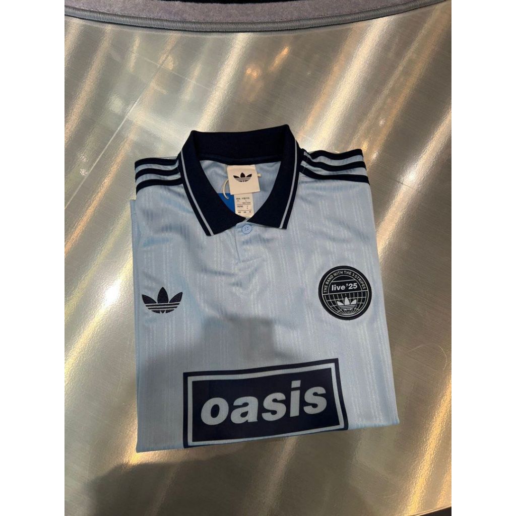 ADIDAS X OASIS JACQUARD JERSEY ORI