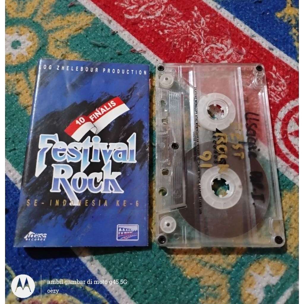 Kaset pita Festival Rock Indonesia ke 6