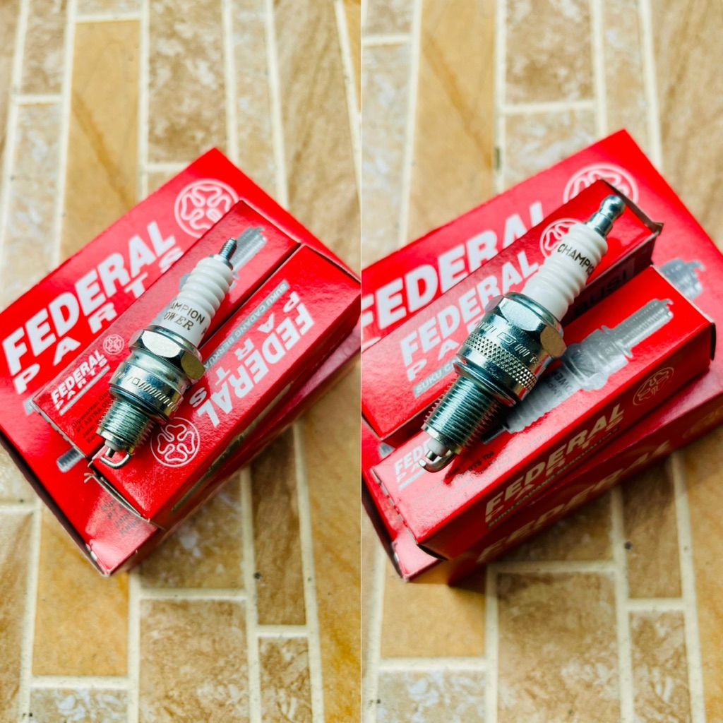 busi 2 tak champion drat panjang drat pendek motor 2 tak 2tak vespa