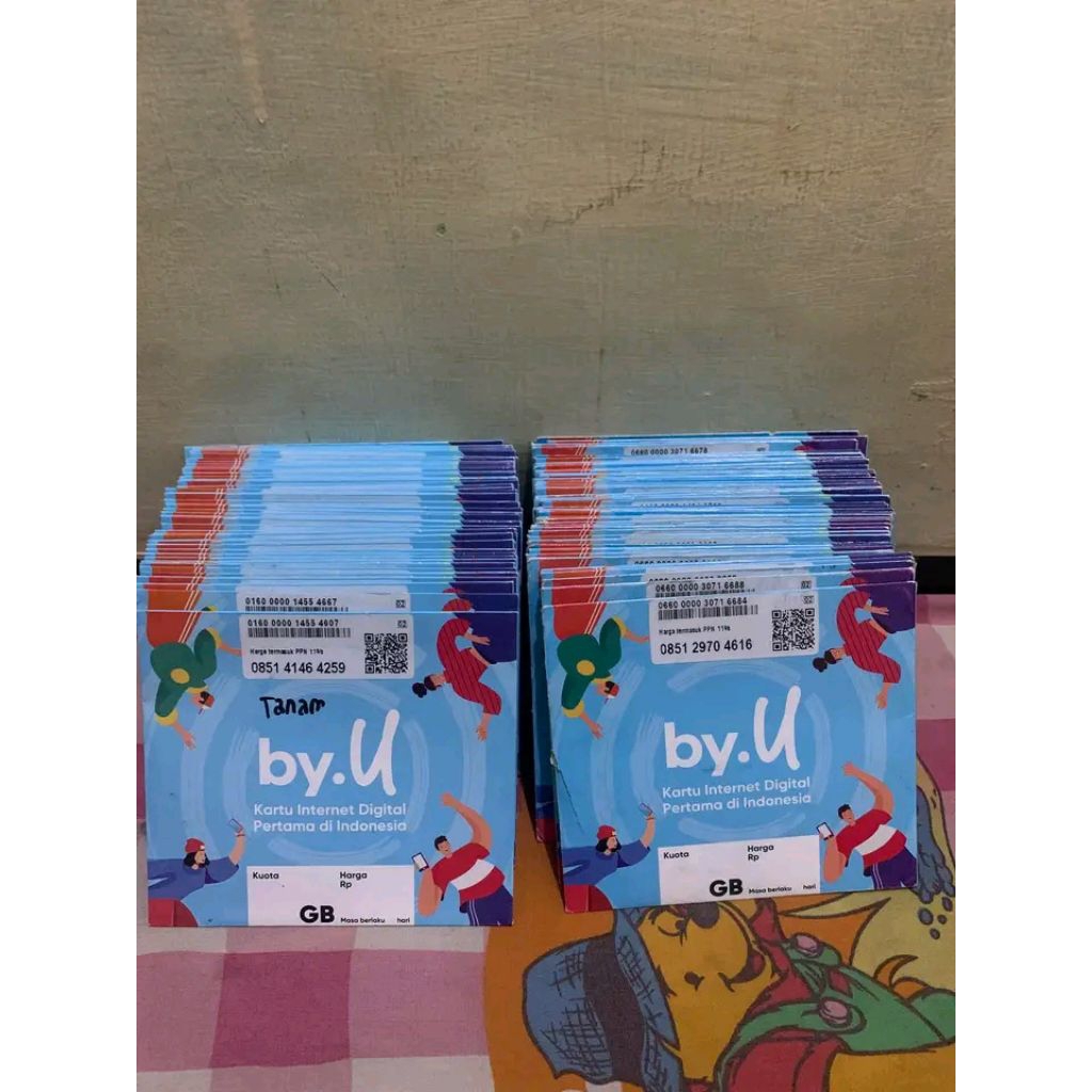Kartu simcard By.u fresh bisa di gunakan di seluruh wilayah
