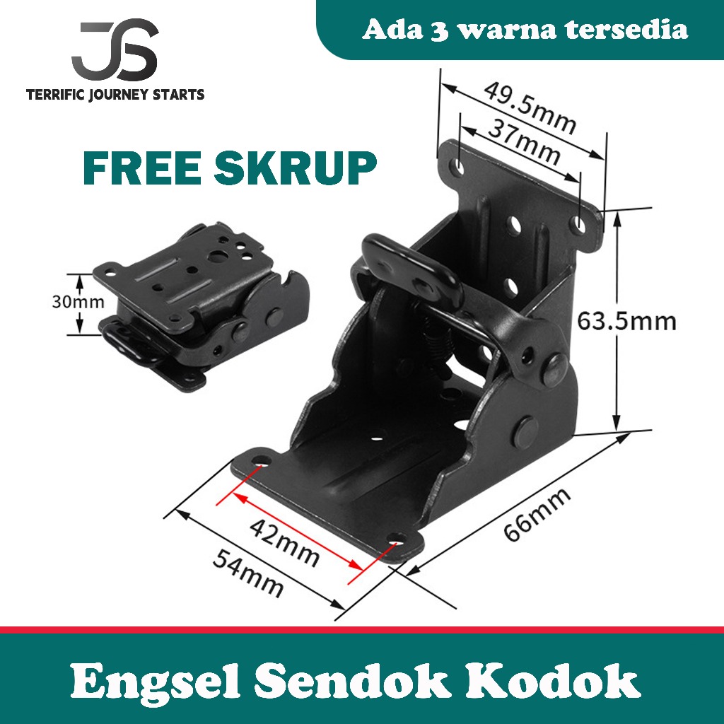 Braket Engsel Kaki Meja Lipat Engsel Siku Kaki Meja Lipat 90 Derajat 1pcs