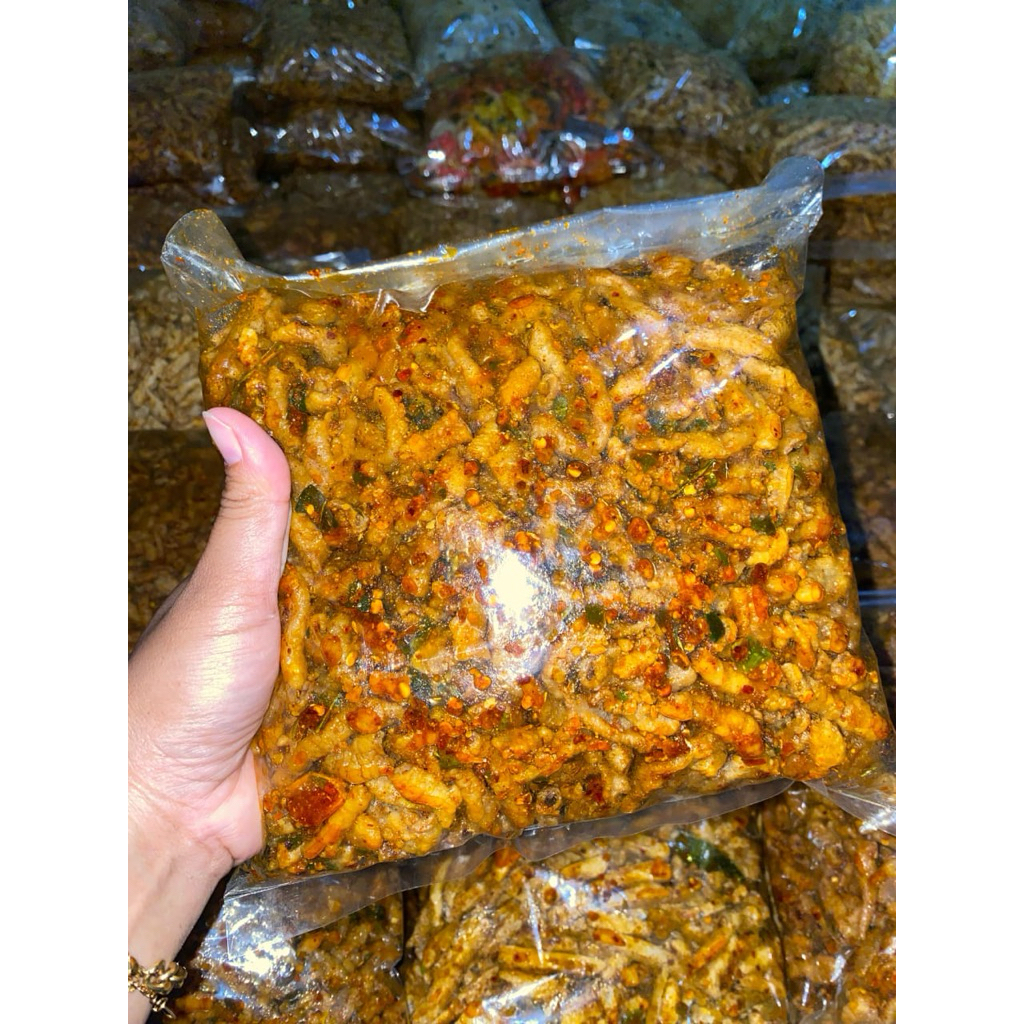 jembar sari sncak||usus pedas daun jeruk 1kg||