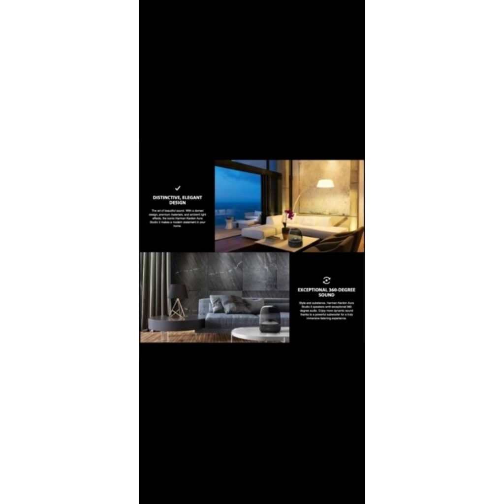 SPEAKER HARMAN KARDON aura 3 | bluetooth HK S3 BLKAS wireless