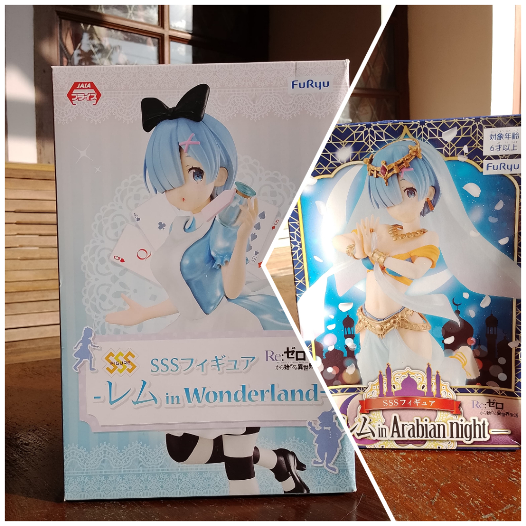 FuRyu SSS Figure Re : Zero-Rem Wonderland / Arabian Night Ready Stock